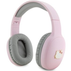 Cuffie auricolari con Hello Kitty, Bluetooth, rosa