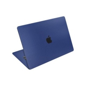 Pellicola protettiva per MacBook Air 15" M3 (2024), Collezione Elegans, Blue Carbon Textured Skin
