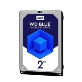 Disco rigido WD Blue PC Mobile da 2TB, SATA 6Gb/s, 5400 giri/min, 128MB, 2,5"