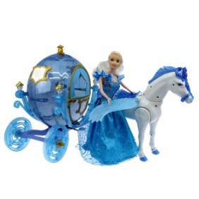 Set giocattolo Mappy Princess con un cavallo e un cavallo alato con funzioni
