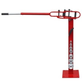 Dispositivo per raddrizzare tubi, vidaXL, Manuale, 100 cm, Rosso