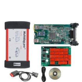 Tester diagnostico automatico Multidiag V30, Bluetooth, 12 V/24 V, multicolore