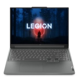 Laptop Lenovo Legion Slim 5, 16" WQXGA, AMD Ryzen™ 7 7840HS fino a 5,1 GHz, 16 GB di RAM DDR5 5600, SSD da 512 GB, NVIDIA® GeForce® RTX 4070 8 GB, Windows 11 Home, Storm Grey DDR5