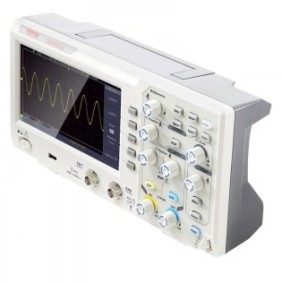 Oscilloscopio digitale portatile, 1 GS/s, frequenza di campionamento, 100 MHZ, schermo LCD, funzione di misurazione automatica, 30 funzioni di misurazione automatica, 2 canali