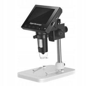 Microscopio digitale, Rosfix, Display 4,3", Nero