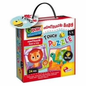 Tocco puzzle per neonati, Lisciani, Montessori, Multicolor