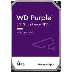 Disco rigido da 4TB appositamente progettato per sistemi di videosorveglianza, Western Digital Purple