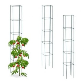 Set di 3 tralicci per piante rampicanti Realxdays, 150 cm