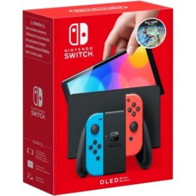 Console OLED Nintendo Switch, Neon Rosso/Blu + Gioco Prince of Persia: The Lost Crown