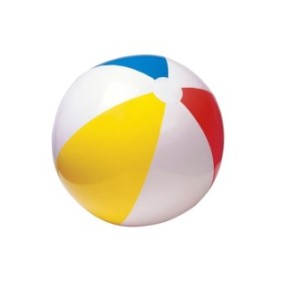 Pallone gonfiabile per piscina/spiaggia, Multicolor, 51 cm, ATU-V6918