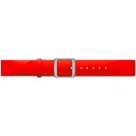 Cinturino per smartwatch compatibile con Withings Activite Steel/Steel HR 36mm, Silicone, 18mm, Rosso