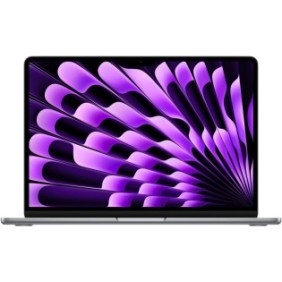 Laptop Apple MacBook Air 13" con processore Apple M3, 8 core CPU e 8 core GPU, 8 GB, 256 GB, grigio siderale, INT KB