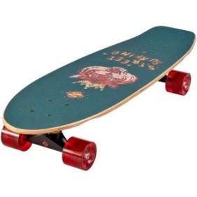 Skateboard Cruiser STREET SURFING Royal Tiger, kicktale, 71 x 21 cm, Abec-9