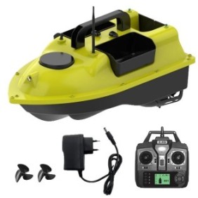 Barca da pesca con controllo wireless, GPS, luci da pesca notturne, capacità 4,4 libbre, 500x260x210 mm, multicolore