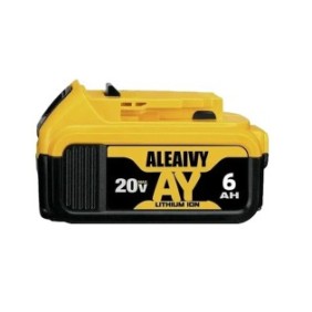 Batteria per utensili, compatibile con Dewalt, 9.0Ah, 18V/20V MAX, nero/giallo
