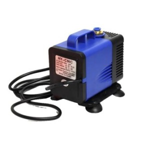 Pompa ad acqua sommergibile per raffreddamento CNC, protezione termica, 80 W, 220 V, 3500 L/H, 3,5 m, ABS + Metallo
