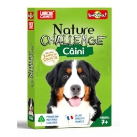Carte da gioco Bioviva, Nature Challenge, Cani, Verde, 7 anni