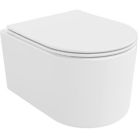 WC sospeso, Mexen, 4342, Ceramica, Bianco, 48x36x36,5 cm