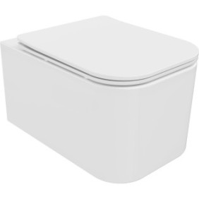 WC sospeso, Mexen, 4422, Ceramica, Bianco, 52x34.5x35.5 cm