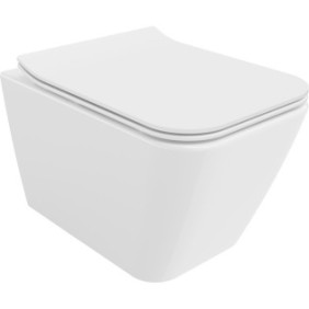 WC sospeso, Mexen, 4424, Ceramica, Bianco, 52x36x36 cm