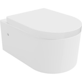 WC sospeso, Mexen, 4394, Ceramica, Bianco, 48x36x36,5 cm