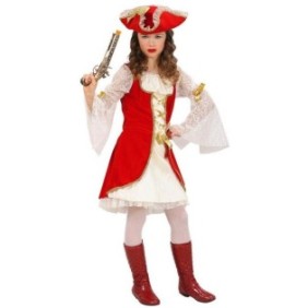 Costume da pirata avventuriero 140 cm 8-10 anni