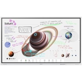 Display interattivo Samsung Flip Pro WM75B, 75", 4K UHD, 350nit, 60Hz, 8ms, Tizen 6.5, 32GB