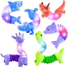 Set di 6 giocattoli con animali, WALALLA, 3-5 anni, Multicolor
