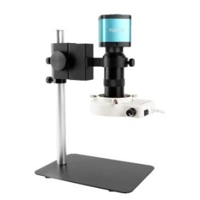 Microscopio con registrazione video 4K, sensore SONY imx291, zoom 130x, blu scuro, 50x60''
