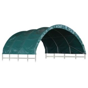 Tenda per animali, Zakito Europe, PVC impermeabile, protezione UV, 3,7x3,7m,