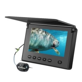 Videocamera subacquea per la pesca, visione notturna, schermo LCD da 4,3 pollici, cavo da 20 m, angolo di visione di 185 gradi