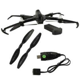 Drone pieghevole Luka Z6G, 2 fotocamere 2K, 720p, controllo app, multicolore, 20x18x6 cm
