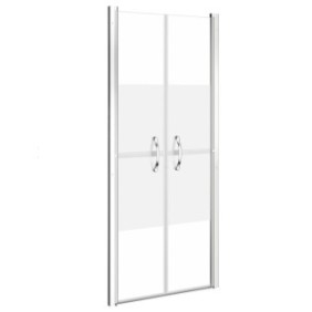 Porta doccia Zakito Europe, vetro ESG, alluminio, 93-96x190 cm, nero