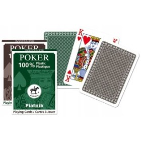 PIATNIK Piatnik 288218 Carte a mazzo singolo "Plastic Poker".