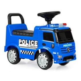 Auto della polizia con luci a LED, 27x62x44 cm, per bambini da 12 a 36 mesi
