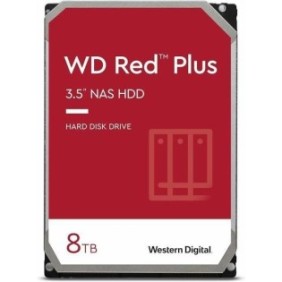 HDD Western Digital Red Plus, 8TB, SATA-III, 5400 giri/min, 3,5"