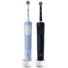 Spazzolino elettrico Oral-B Vitality Pro D103 Duo Nero Blu