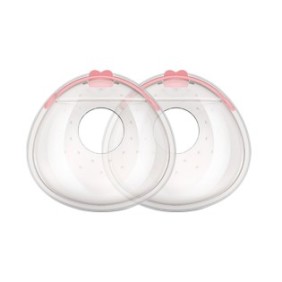 Set di 2 protezioni per il seno, BOMSTOM, Silicone, Trasparente