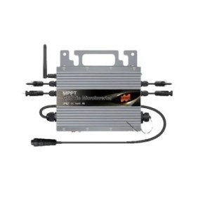 Link inverter, Rete solare, tecnologia MPPT, 600 W, 20-60 V DC, 80-280 V AC, Grigio