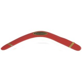 Boomerang BAJA, 25x40 cm, rosso
