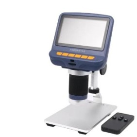 Microscopio digitale USB, ingrandimento elettronico, ispezione SMD/SMT/PCB, altezza lente regolabile, sorgenti luminose multiple