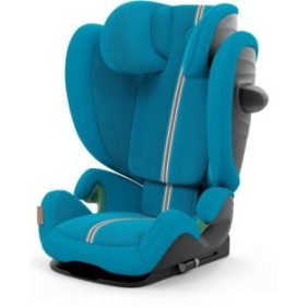 Seggiolino auto per bambini Cybex Solution G i-Fix, regolabile, con protezione laterale, azzurro, 15-50 kg