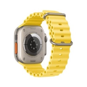 Cinturino per Apple Watch, 38/40/41 mm, Forcell F-Design FA-12, giallo