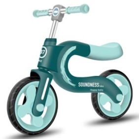 Bicicletta senza pedali per bambini, Mixbo, Happy Baby, Turqoize