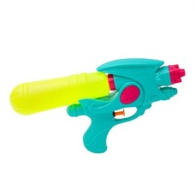 Pistola ad Acqua per Bambini, Plastica, Multicolor, Serbatoio 300 ml, 25x15 cm