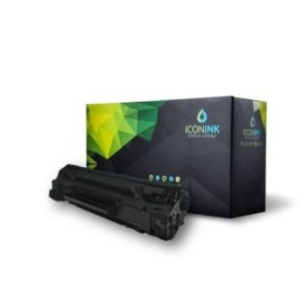 Toner per stampante, ICONINK, compatibile HP CF283A (83A), nero