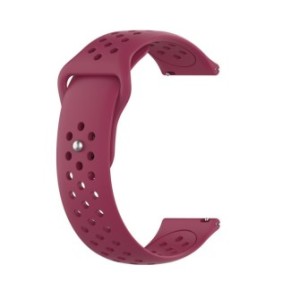 Cinturino sportivo per Xiaomi Watch S1, 22 mm, Bordeaux