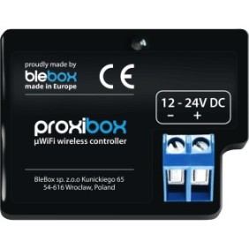 Sensore di prossimità multifunzione BleBox proxibox, wireless, 40x53x18mm