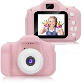 Fotocamera digitale compatta per bambini, 2 pollici, 32GB, 3 Mpx, Multicolor, 83x46x45 mm