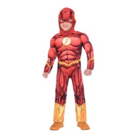 Costume The Flash per bambini, 8-10 anni, 134 cm
